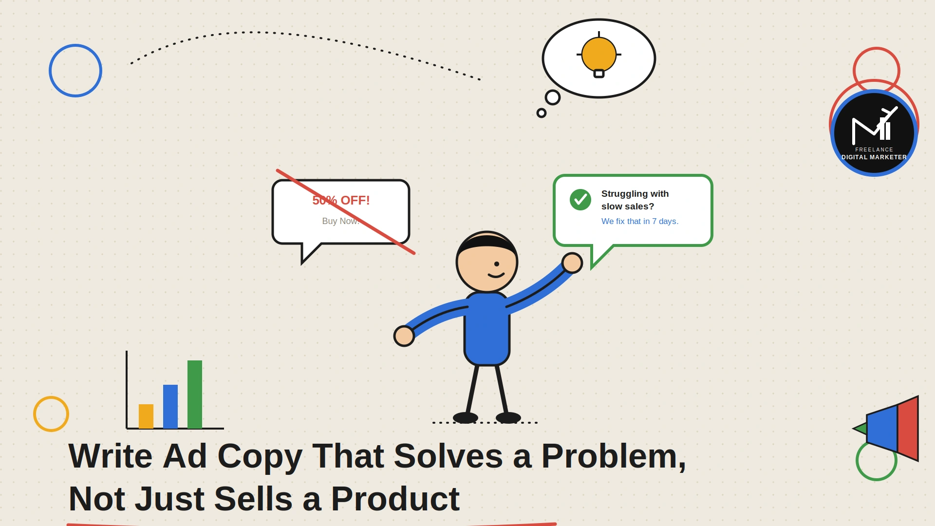 Write Ad Copy That Solves a Problem, Not Just Sells a Product
